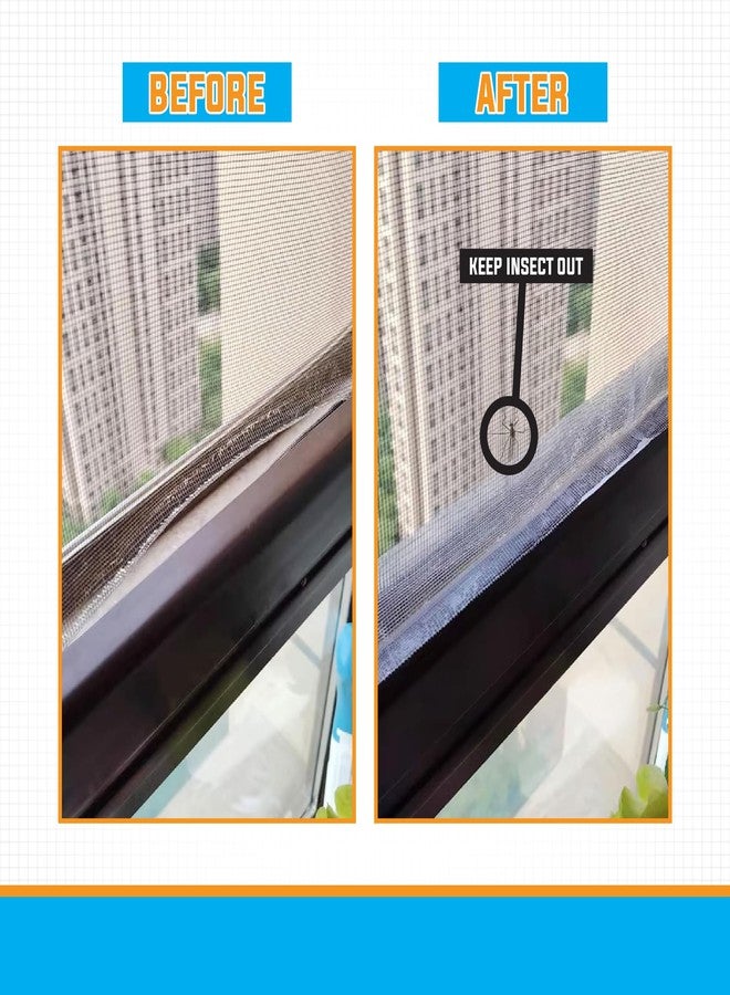 AIPL Mosquito Net Repair Tape | Strong Adhesive & Waterproof Screen Repair Kit | Window & Door Mesh Patch for Tears & Holes | 200cm x 5cm Roll (Pack of 1) - Image 3